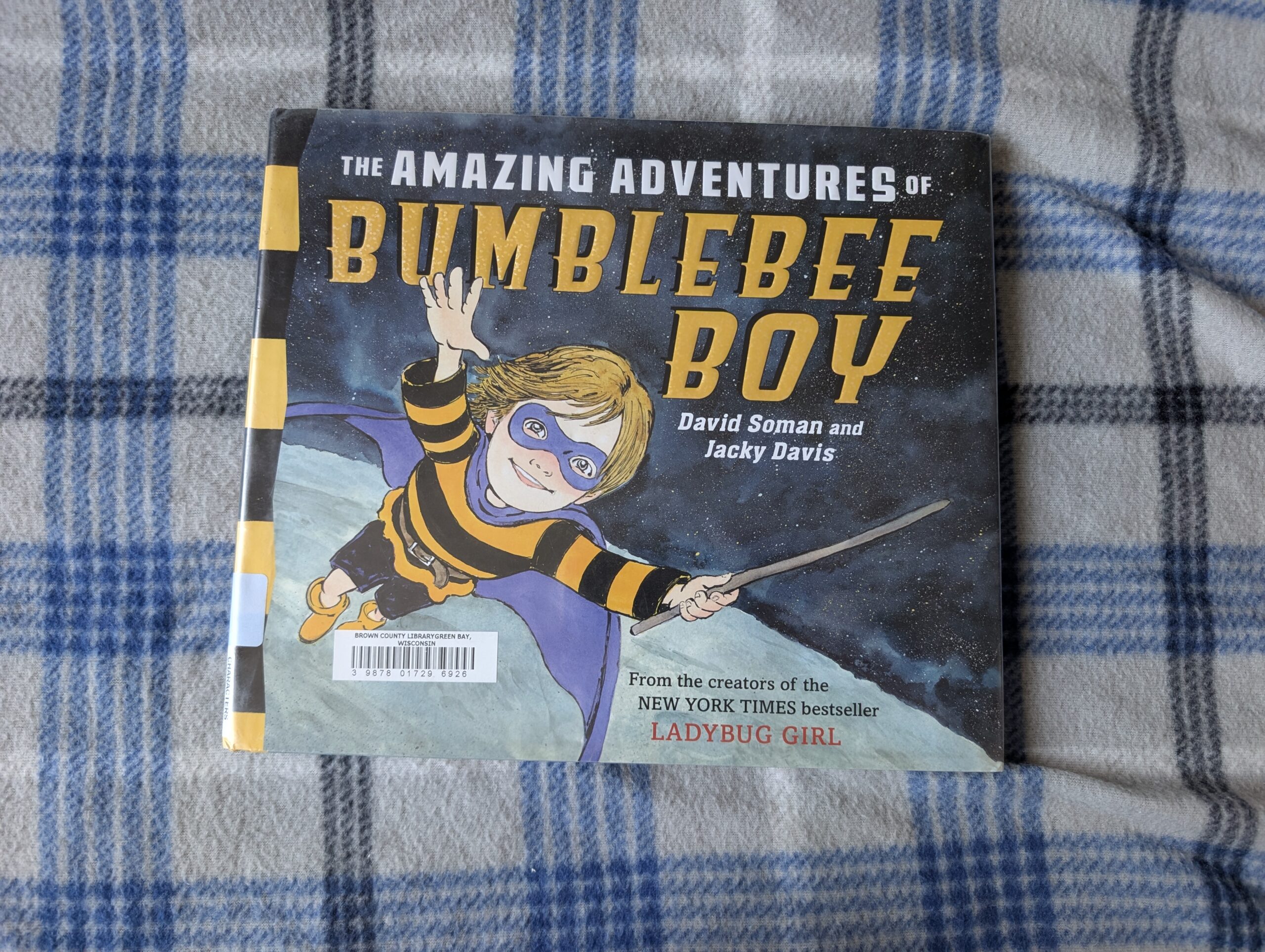 “The Amazing Adventures of Bumblebee Boy” by David Soman and Jacky Davis: Book Review