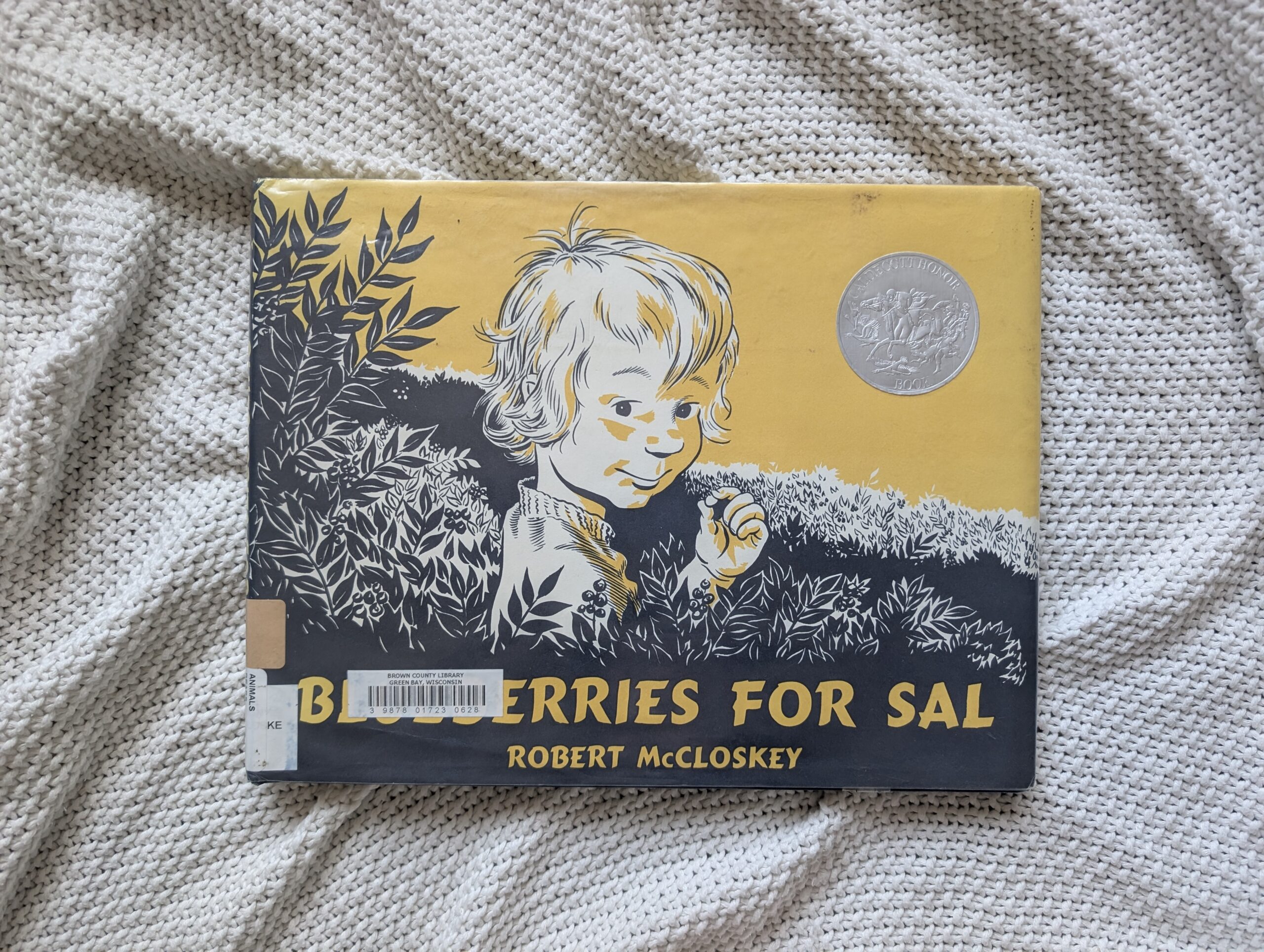 Blueberries for Sal picture book by Robert McCloskey